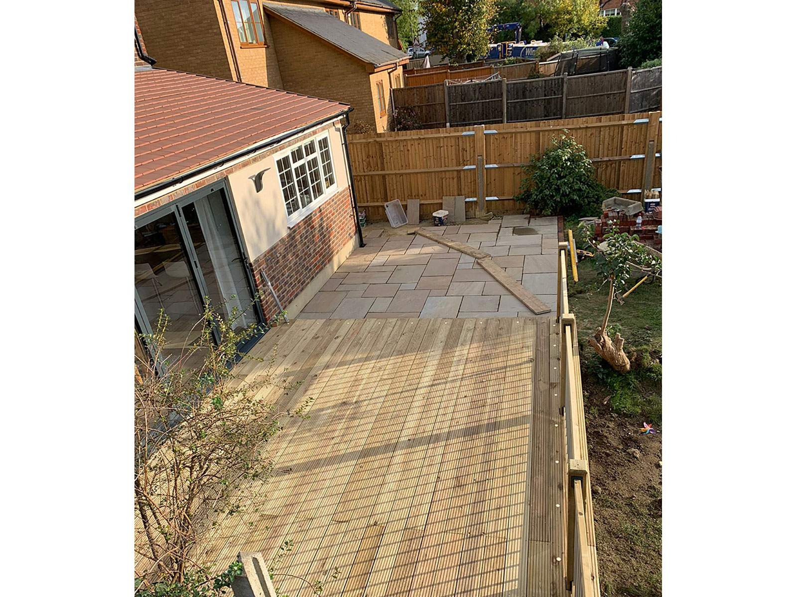 Decking by Stone Landscapes, Woking, Surrey