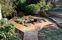 Garden path by Stone Landscapes, Woking, Surrey