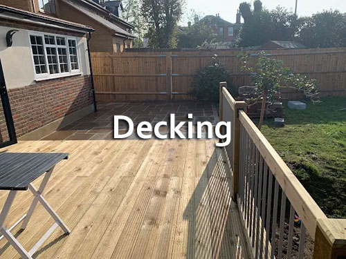 Decking by Stone Landscapes, Woking, Surrey